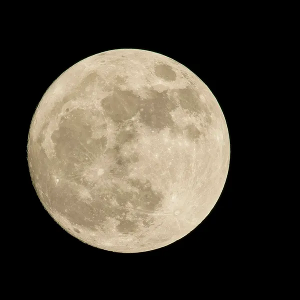 A full moon in the night sky